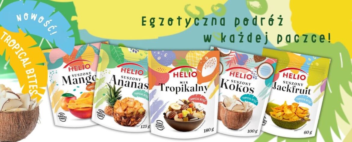 tropic HELIO Tropical Bites – egzotyczne przekąski