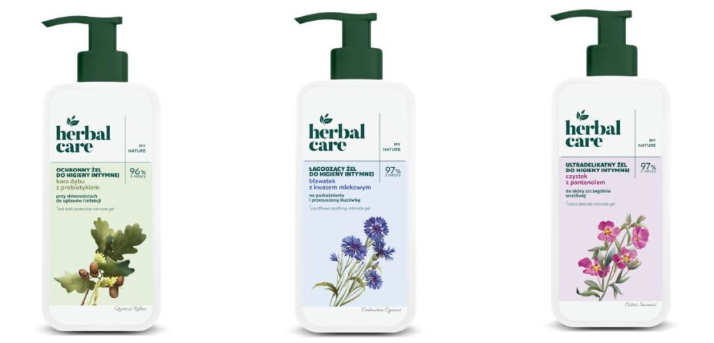 Higiena intymna Herbal Care – nowy wygląd, ta sama skuteczność