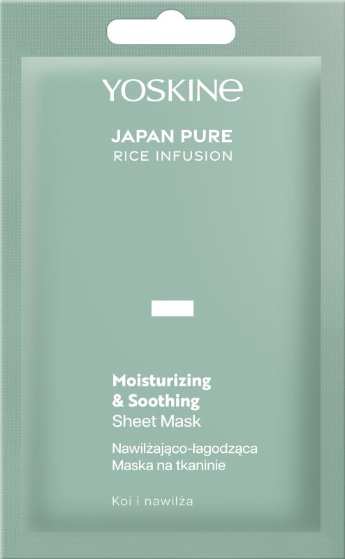 Skóra jak nowa z Yoskine Japan Pure Rice Infusion